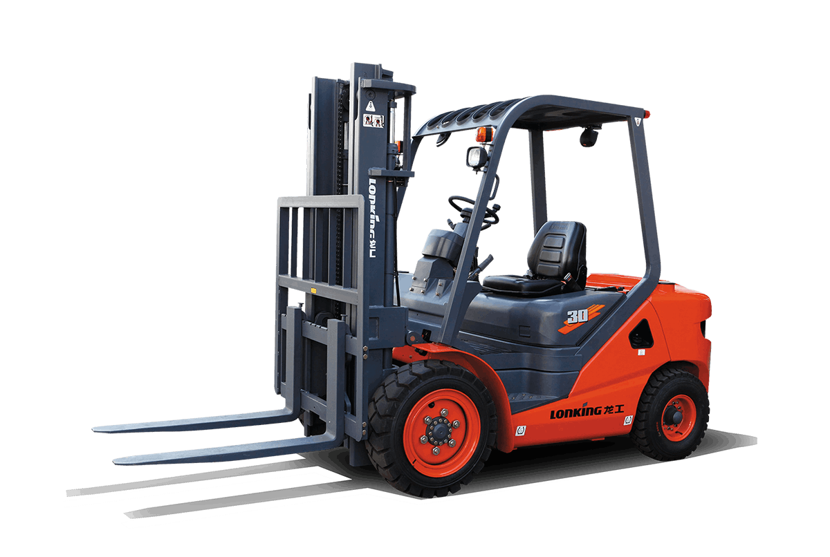 LG20/25/30/35DT III Balanceweight Type Forklift Truck With Engine by Lonking Global