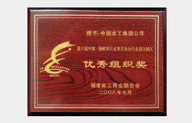Prize for Outstanding Company Organization of the Group