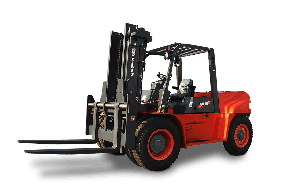 LG85/100DTIII Balanceweight Type Forklift Truck With Engine by Lonking Global