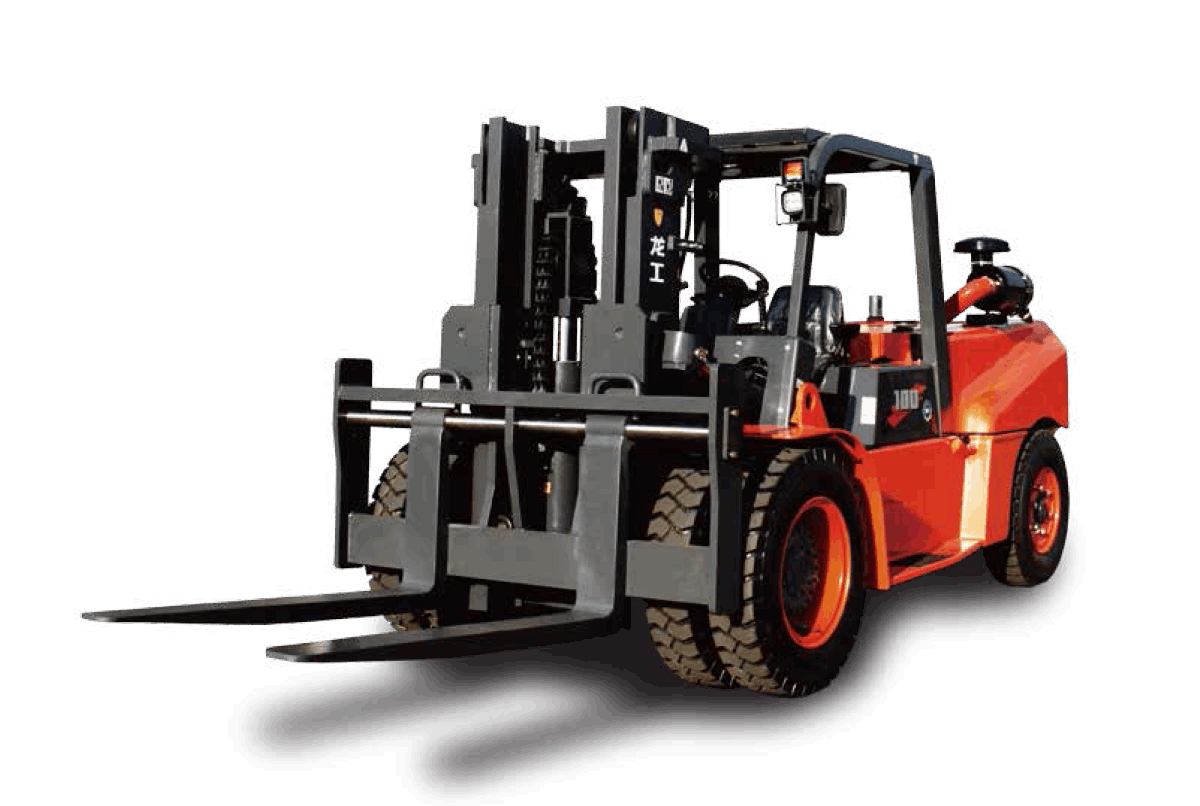 LG60/80/100DTBIII Balanceweight Type Forklift Truck With Engine by Lonking Global